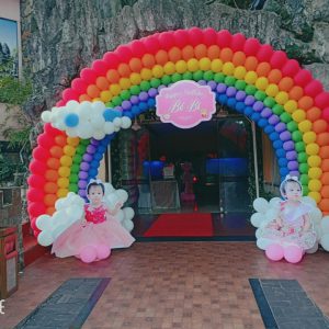 Cổng bong bóng cho các bé