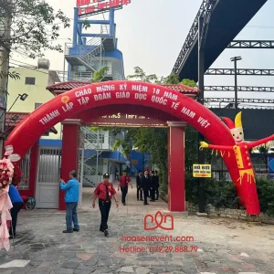 Cho thuê cổng hơi - rối hơi sự kiện giá tốt