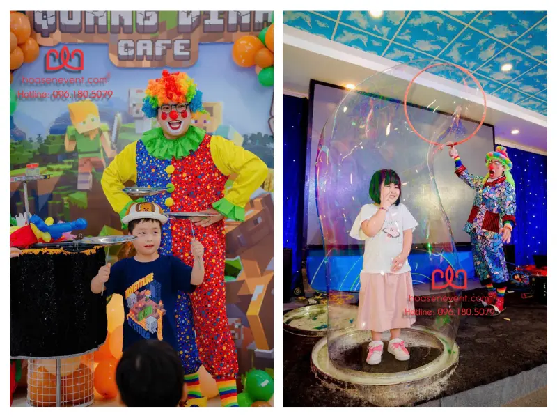 Chú Hề bong bóng xà phòng