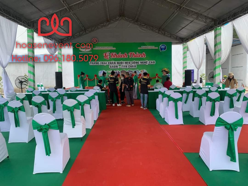 Tổ chức khánh thành trọn gói