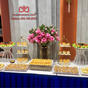 Tiệc Teabreak tại Hoa Sen Event