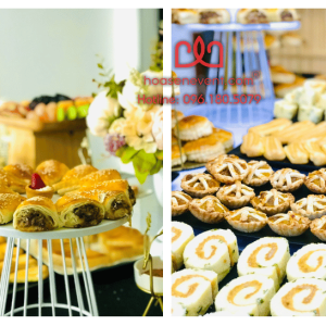 Những chiếc bánh xinh xắn trong tiệc Teabreak