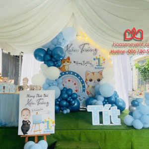 Decor thôi nôi trọn gói