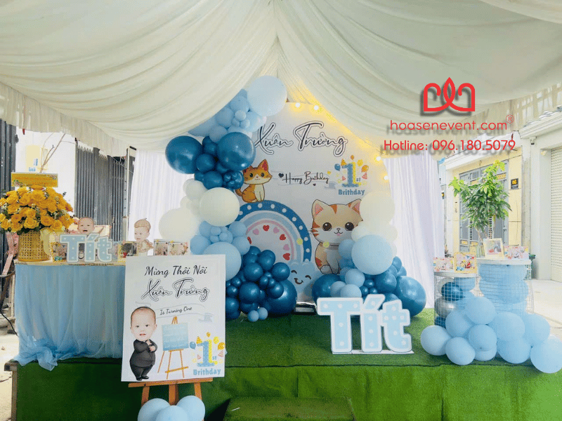 Decor thôi nôi trọn gói