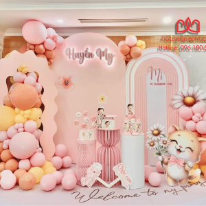 Ý tưởng trang trí tại nhà cho ngày tiệc của bé