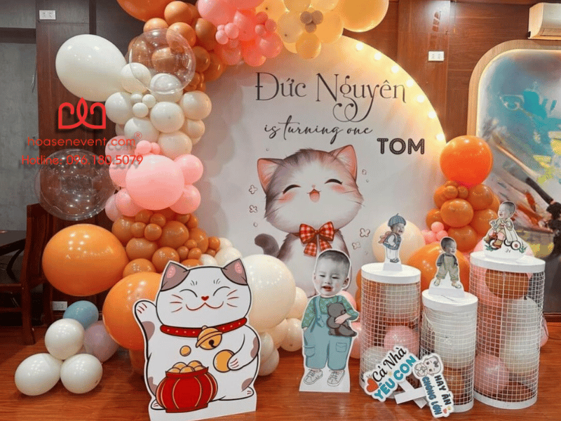 Thôi nôi bé trai tuổi Mèo