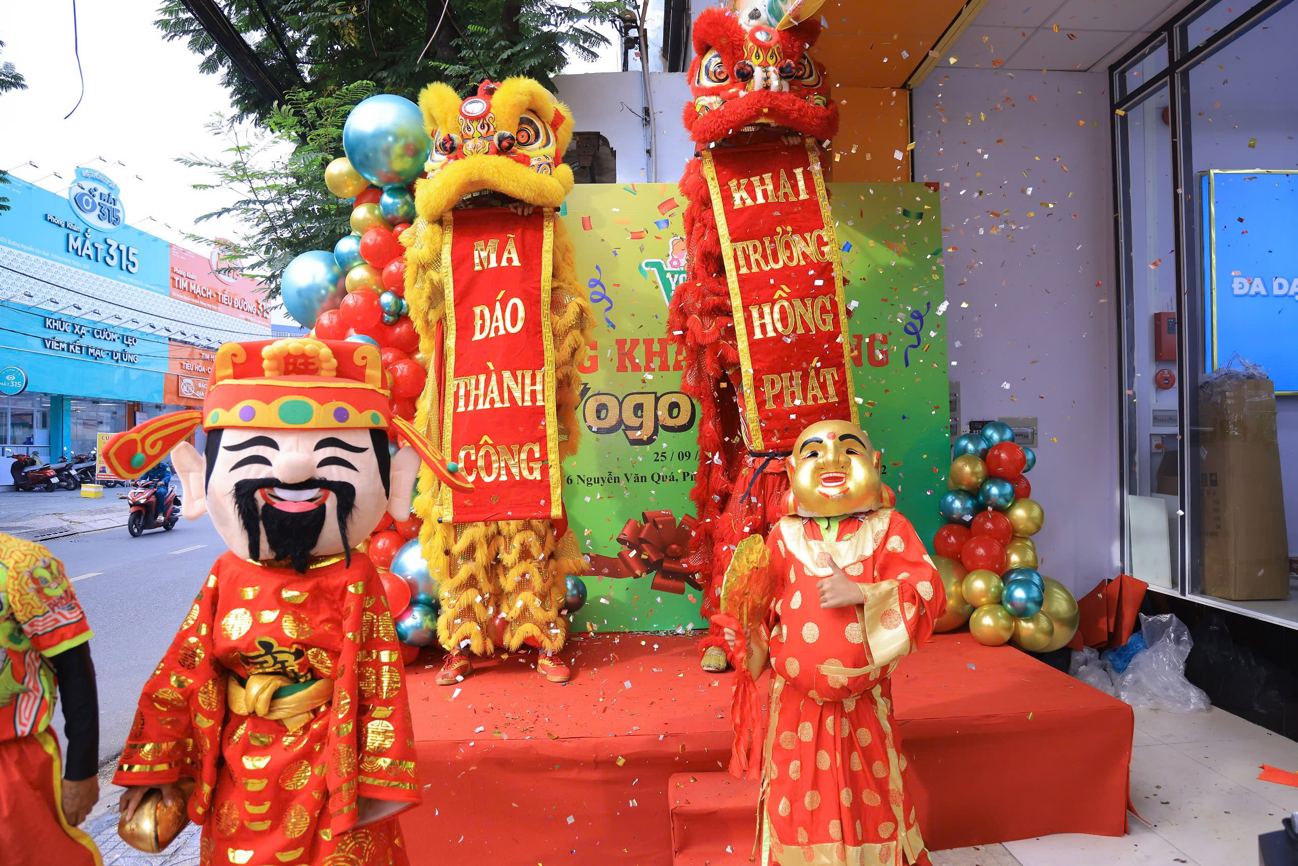 Dịch vụ múa lân khai trương tại Bình Thạnh