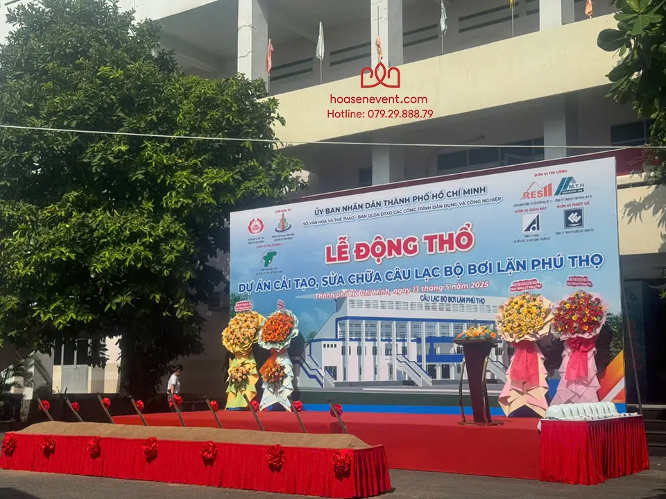 Tổ chức khởi công tại TPHCM