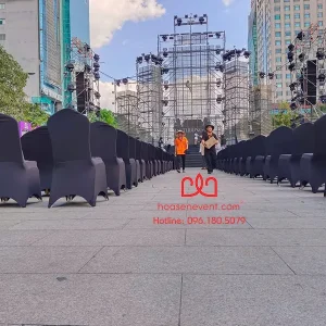 Cho thuê bàn ghế sự kiện cùng tone màu