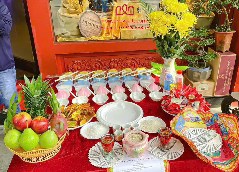 Gói mâm cúng số 2 dịch vụ mâm cúng tại TPHCM