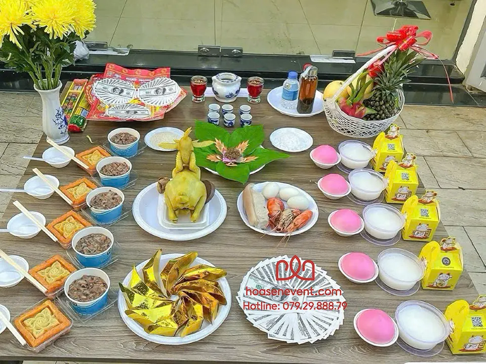 Gói mâm cúng số 1 dịch vụ mâm cúng tại TPHCM