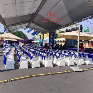 Set up buổi lễ khánh thành chình chu chuyên nghiệp