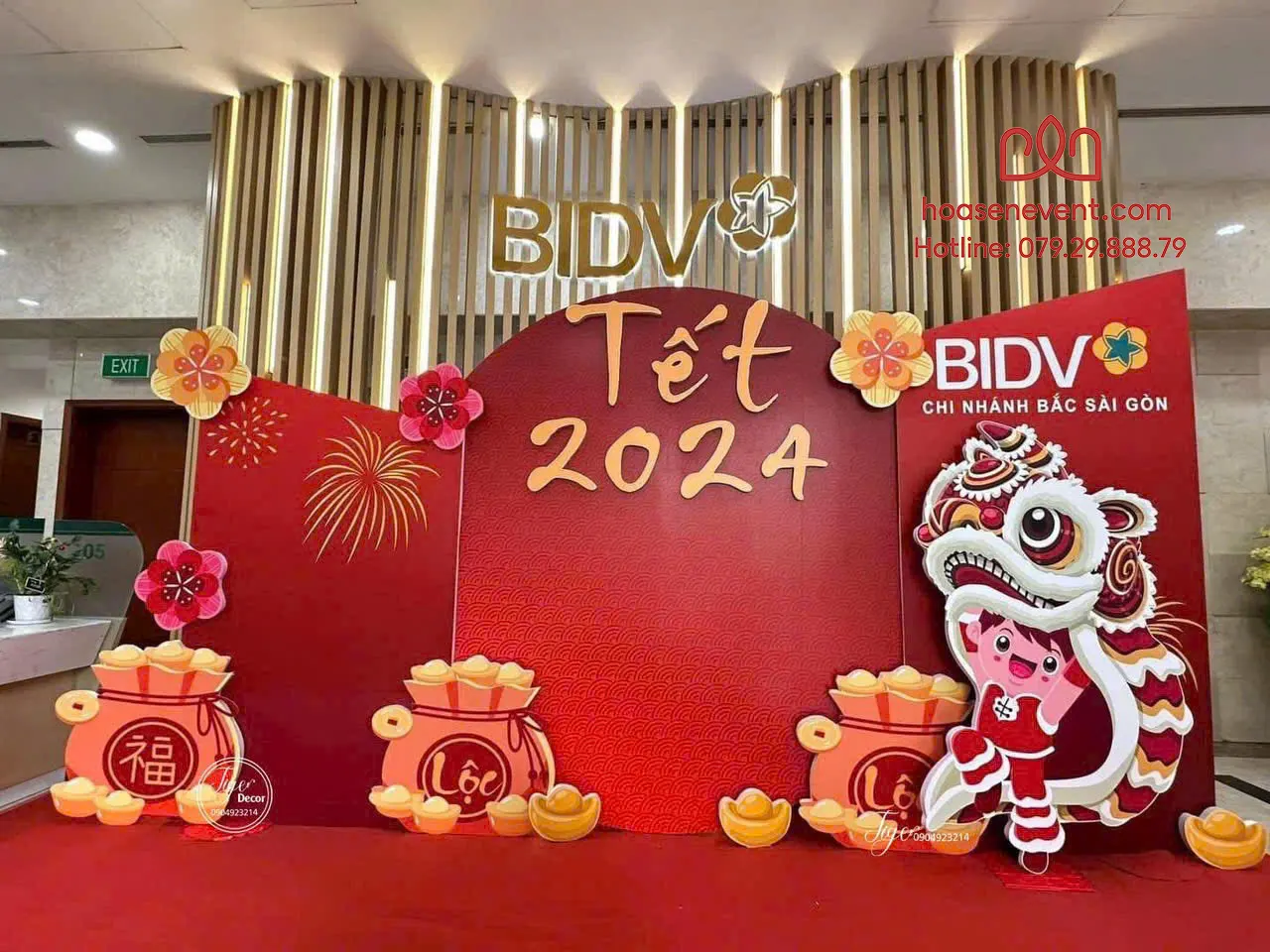 Trang trí tiểu cảnh tết 