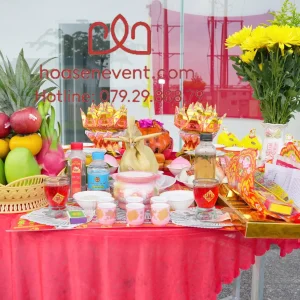 Cho thuê mâm cúng khởi công - mâm cúng sự kiện