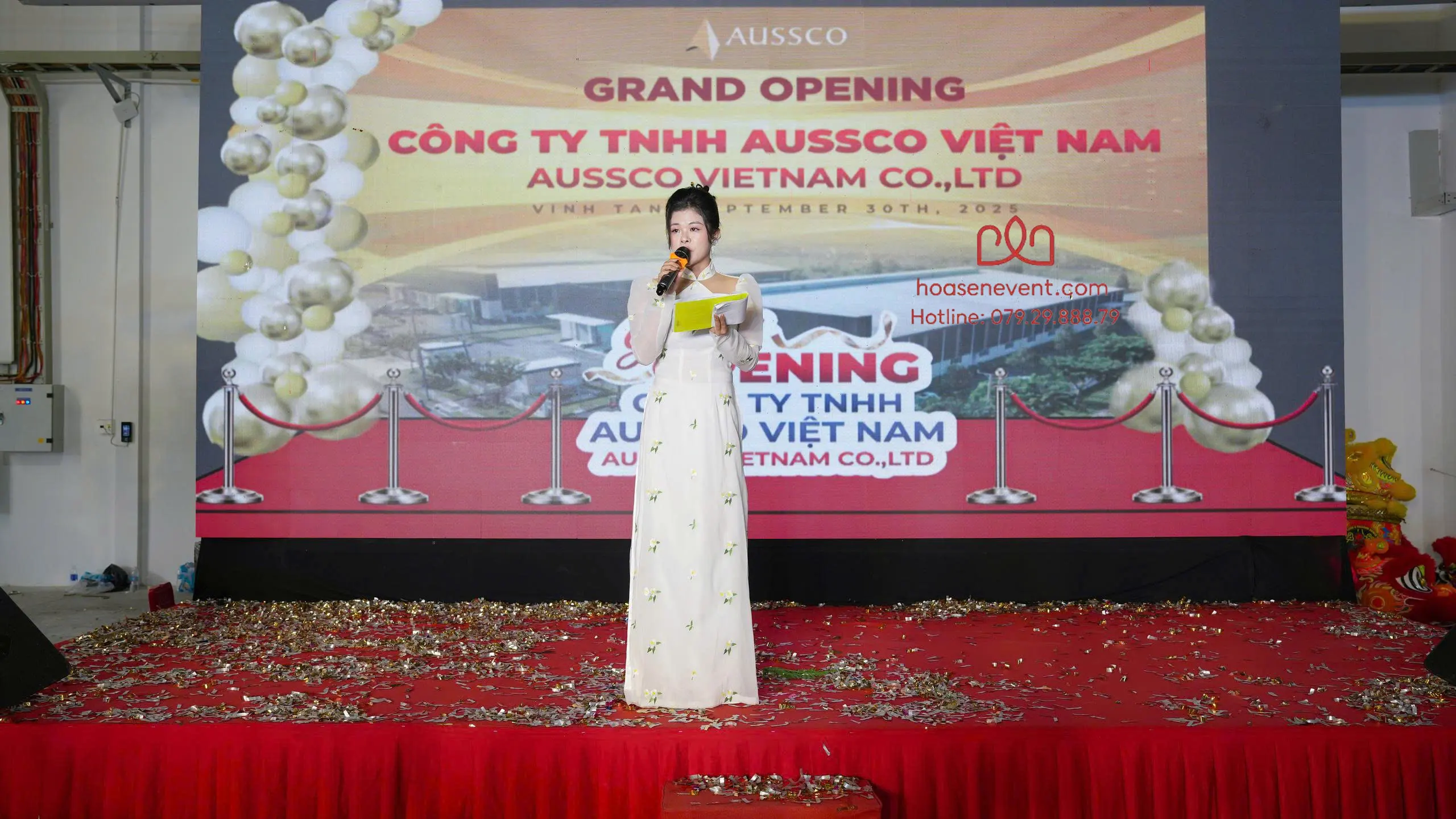 MC khánh thành - MC song ngữ 