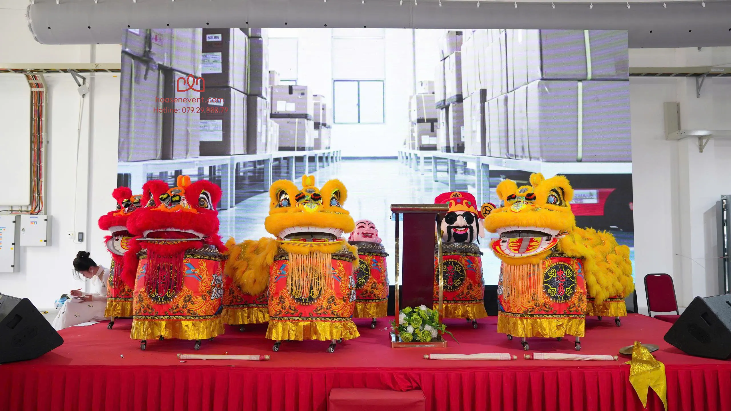 Dịch vụ múa lân khánh thành trọn gói 