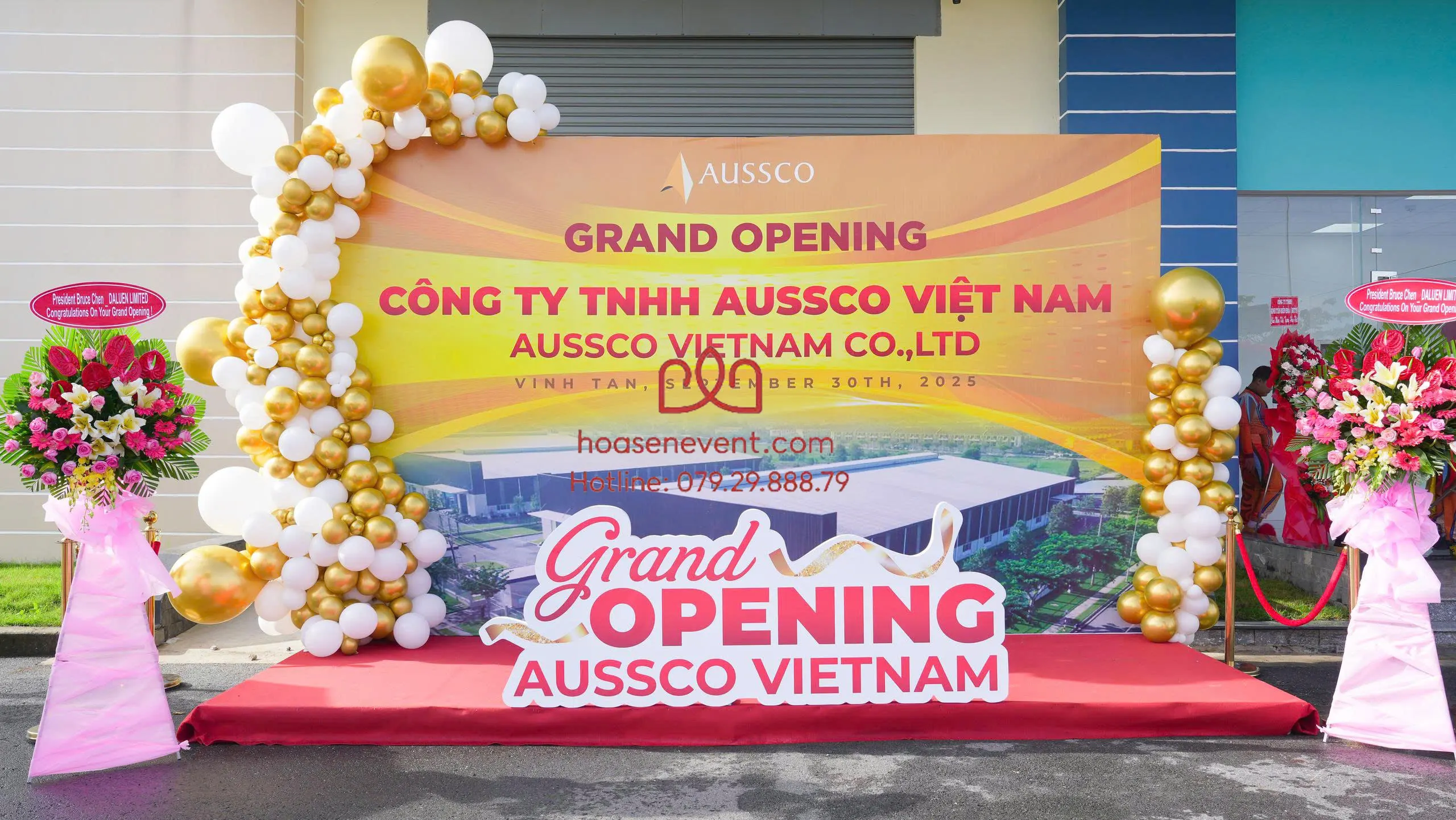 Tổ chức lễ khánh thành trọn gói tại Đồng nai