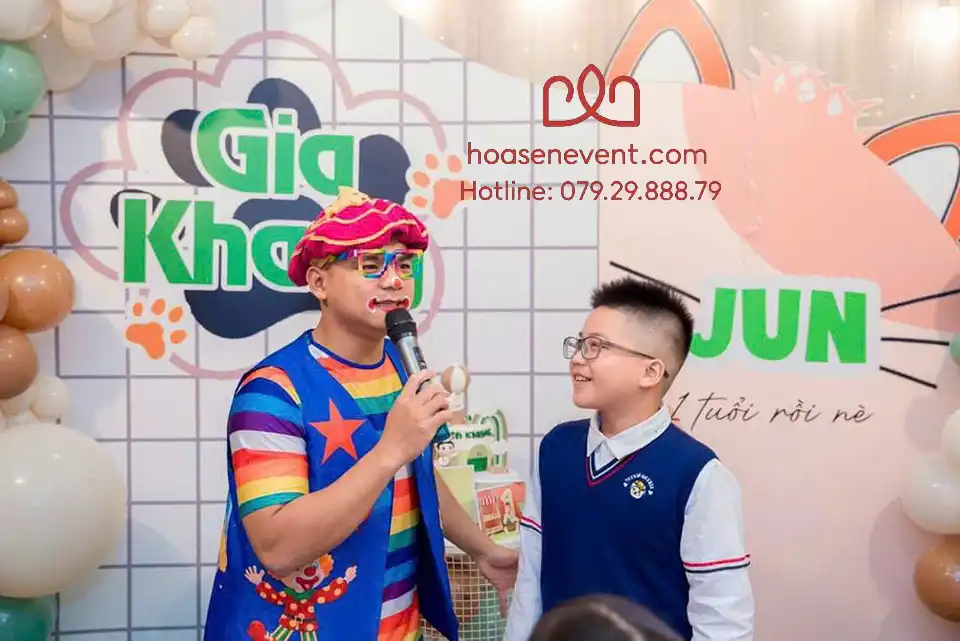 Cho thuê chú hề tại sự kiện Sinh nhật
