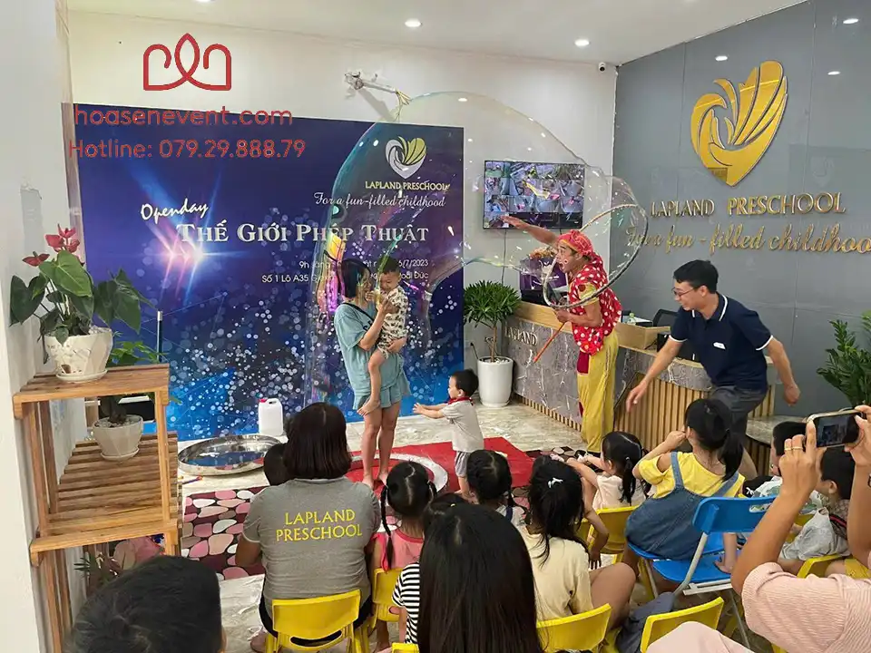 Tổ chức chương trình thiếu nhi tại Bình Thạnh