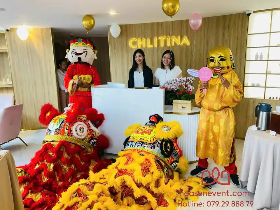 Dịch vụ múa lân xông đất 